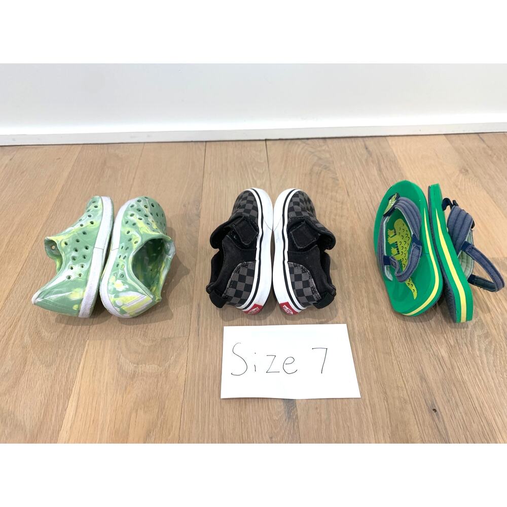 VANS baby Shoes, Baby Bundle Shoes, Croc style baby shoe, Baby Flip flops